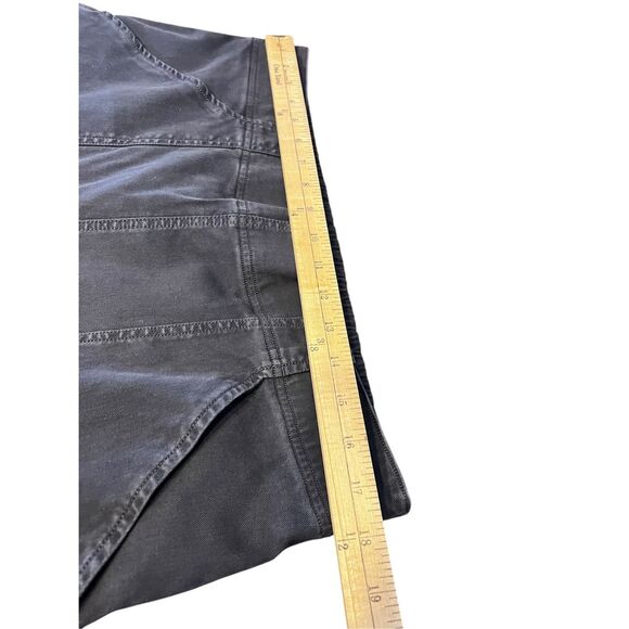 Spanx Jeans Womens 2X washed Black Hi Rise Shaping Utility Pants Joggers Stretch - Picture 3 of 7